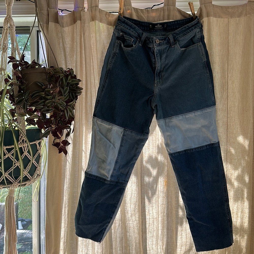 Hollister patchwork jeans